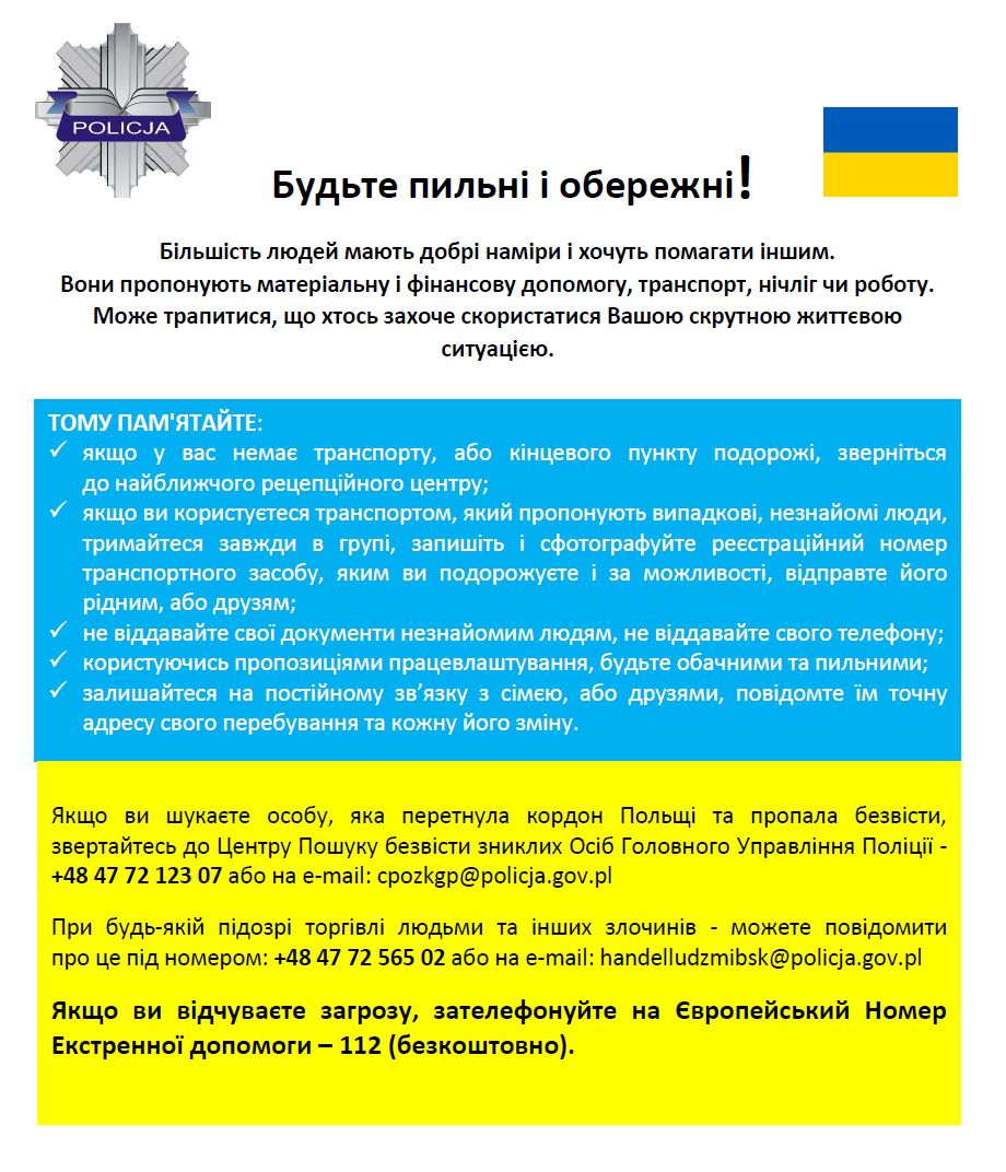 Ulotka do pobrania w języku ukraińskim, w wersji edytowalnej znajduje się pod tekstem